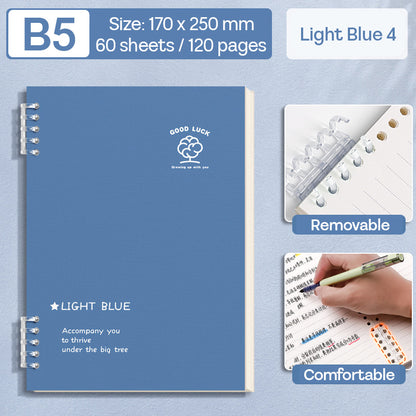 Binder Note B5 Cover Waterproof Halaman Bergaris SFNNB560