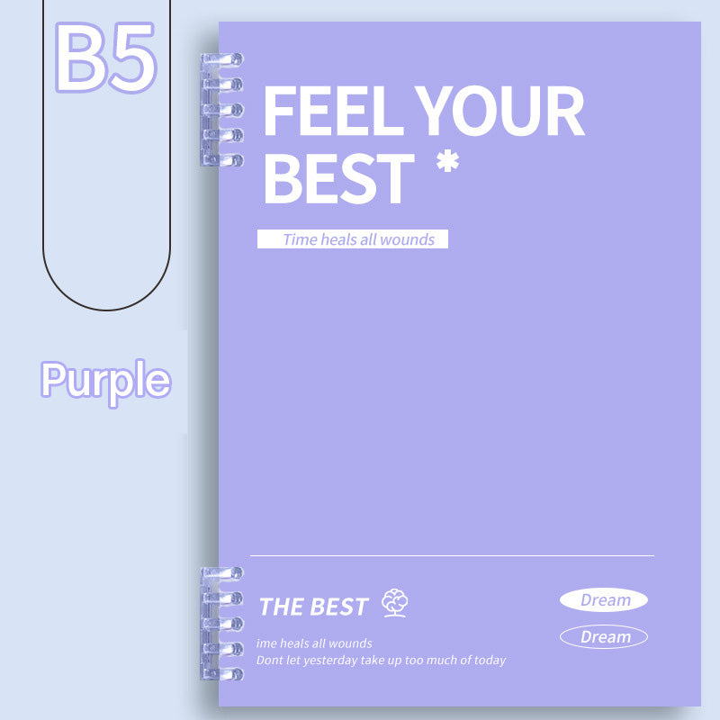 Binder Note B5 Cover Waterproof Halaman Bergaris SFNNB560