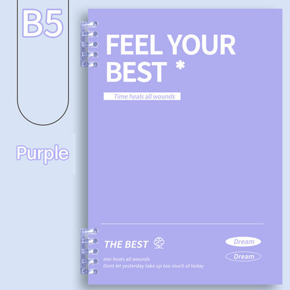 Binder Note B5 Cover Waterproof Halaman Bergaris SFNNB560