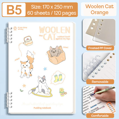 Binder Note B5 Cover Waterproof Halaman Bergaris SFNNB560