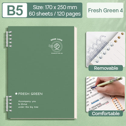 Binder Note B5 Cover Waterproof Halaman Bergaris SFNNB560