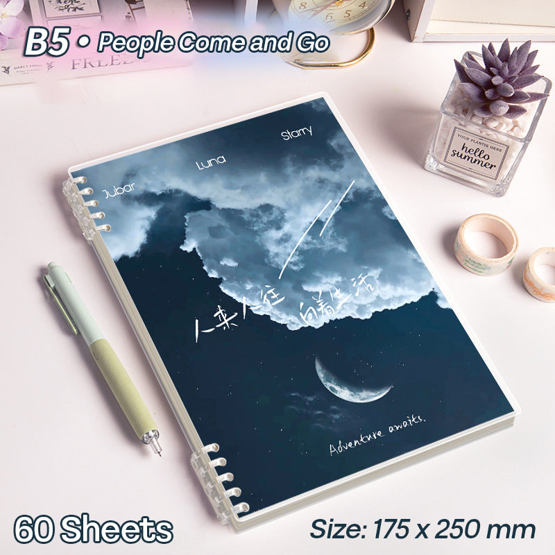 Binder Note B5 Cover Waterproof Halaman Bergaris SFNNB560
