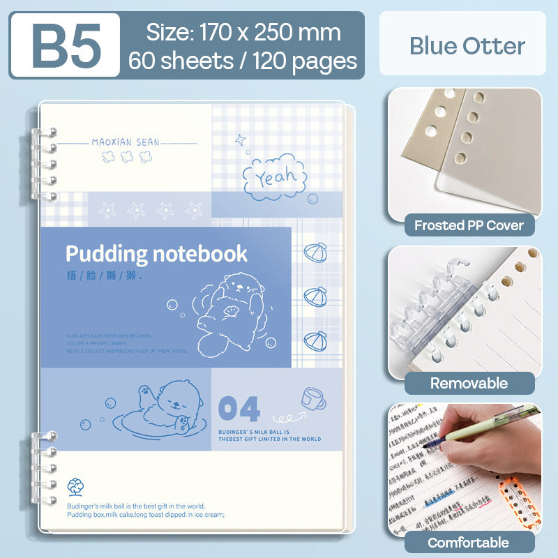 Binder Note B5 Cover Waterproof Halaman Bergaris SFNNB560