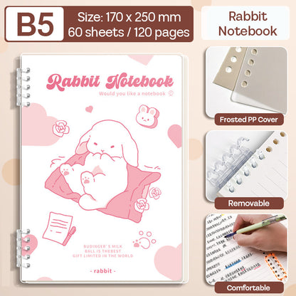 Binder Note B5 Cover Waterproof Halaman Bergaris SFNNB560