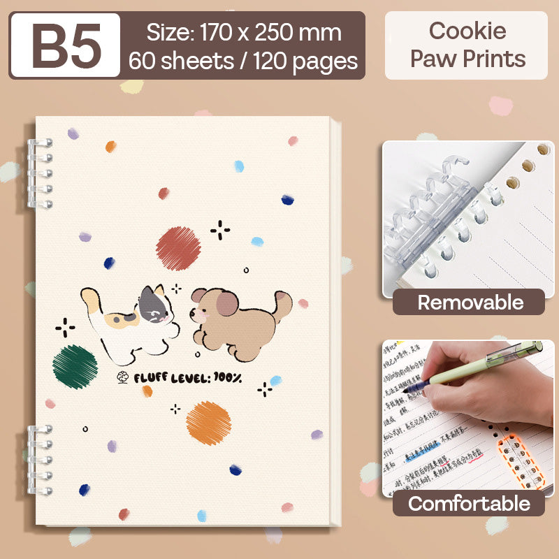 Binder Note B5 Cover Waterproof Halaman Bergaris SFNNB560
