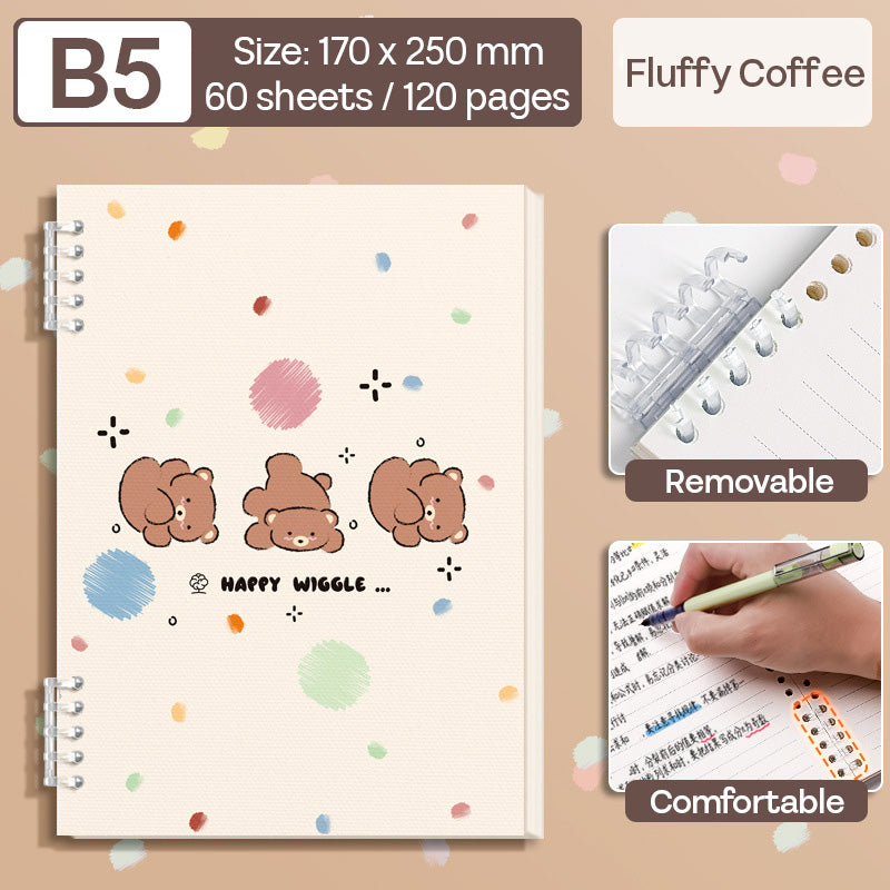 Binder Note B5 Cover Waterproof Halaman Bergaris SFNNB560