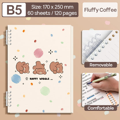 Binder Note B5 Cover Waterproof Halaman Bergaris SFNNB560