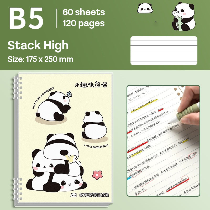 Binder Note B5 Cover Waterproof Halaman Bergaris SFNNB560