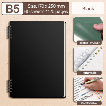 Binder Note B5 Cover Waterproof Halaman Bergaris SFNNB560
