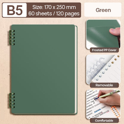 Binder Note B5 Cover Waterproof Halaman Bergaris SFNNB560