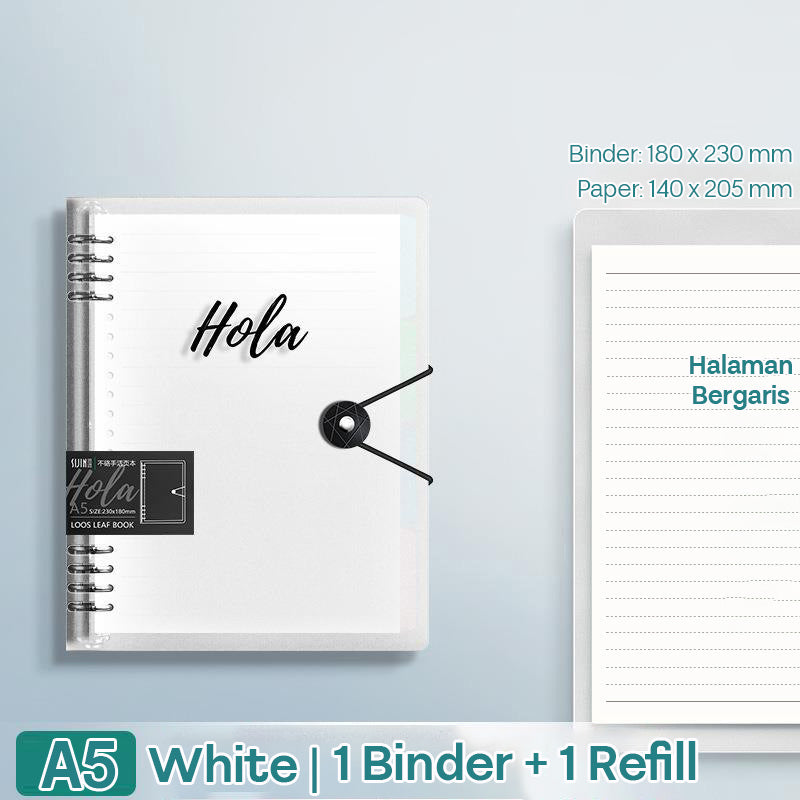 Binder Note A5 Ring Out Halaman Bergaris SFNVA560