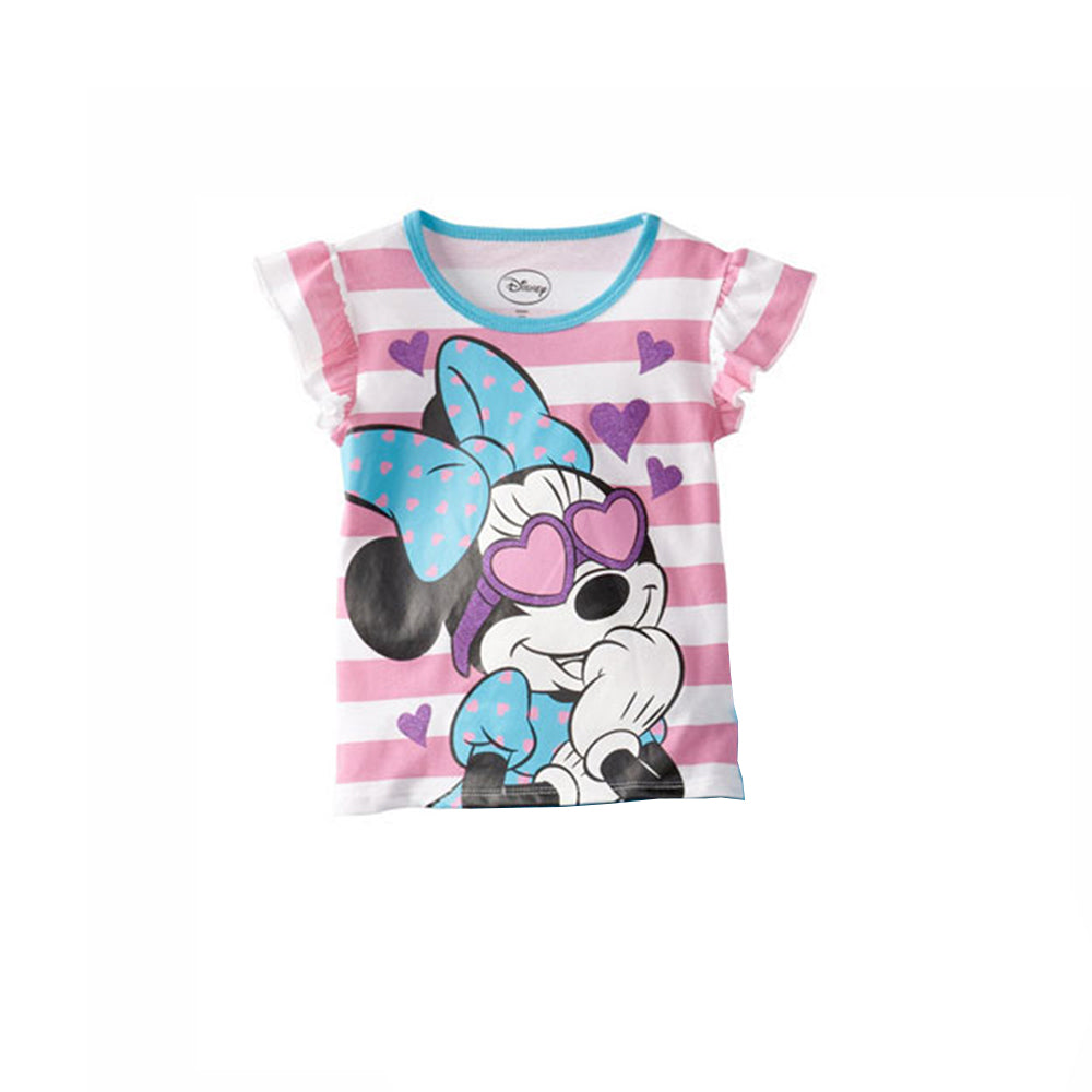 Girl Minnie T-Shirt and Skirt Red