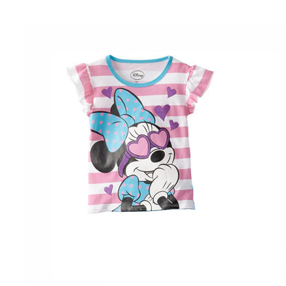 Girl Minnie T-Shirt and Skirt Red