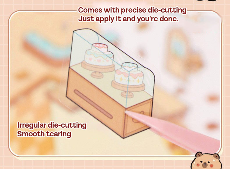 Sticker 3D Decorating Landscaping Creative Activity SS3D1