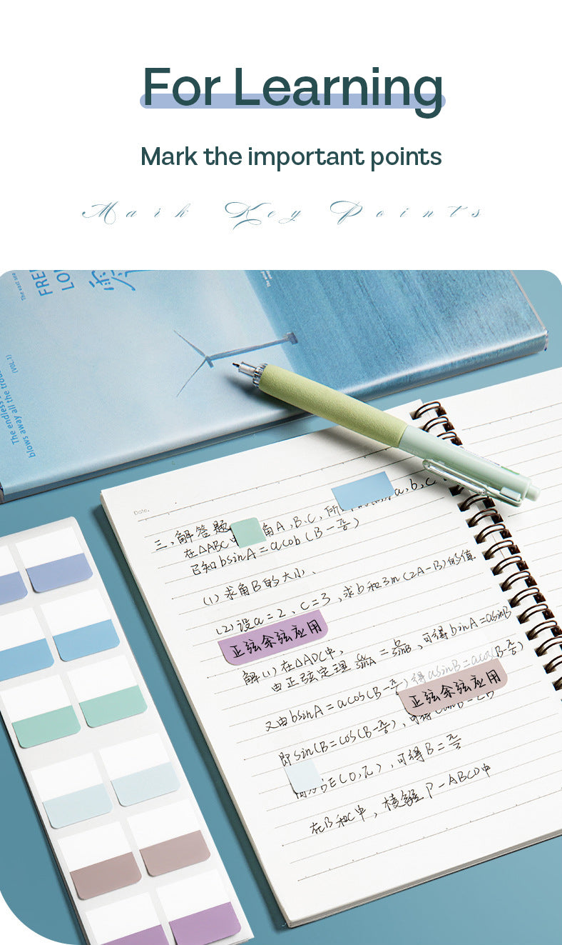 Sticker Index Morandi Retro Color SDD12