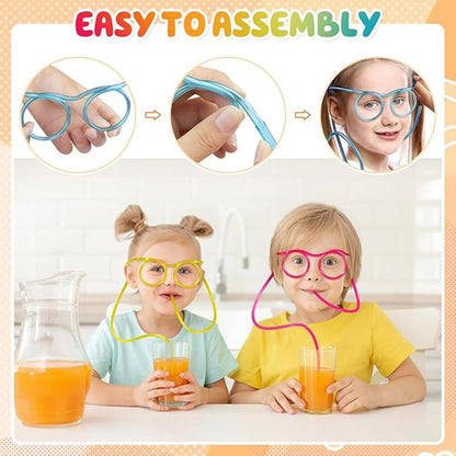 Straw Glasses Sedotan Kaca Mata
