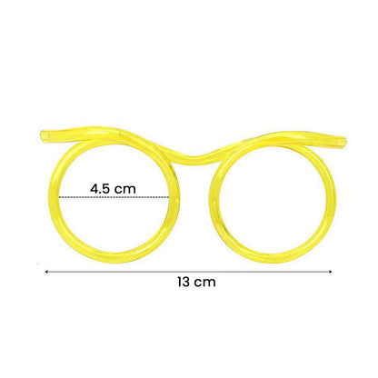Straw Glasses Sedotan Kaca Mata