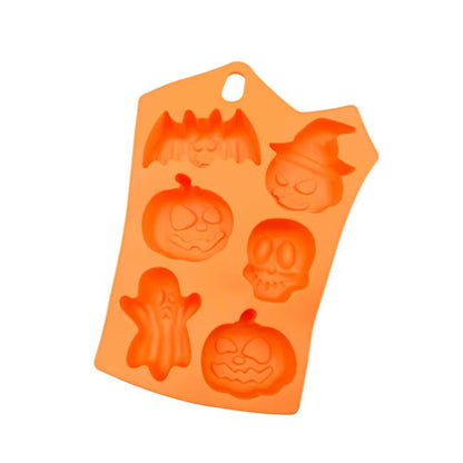 Cetakan Silikon Pudding Halloween