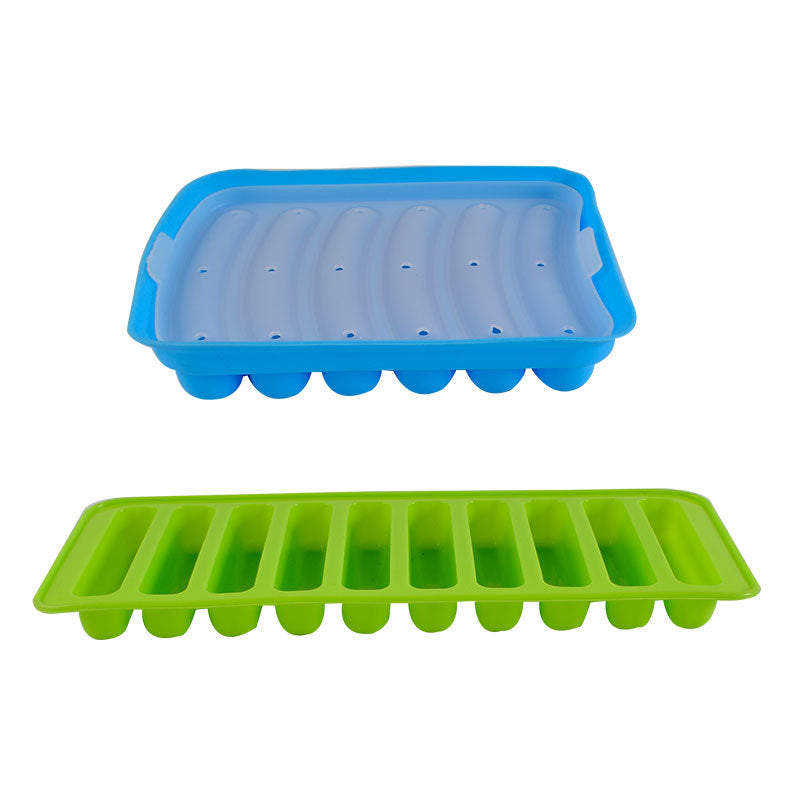 Cetakan Sosis Kue Telur Puding Es Silikon DIY Sausage Mold