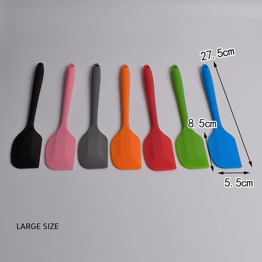 Spatula Silikon Tahan Panas Sutil Masak Utensil Dapur Baking Kue