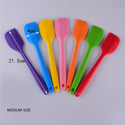 Spatula Silikon Tahan Panas Sutil Masak Utensil Dapur Baking Kue