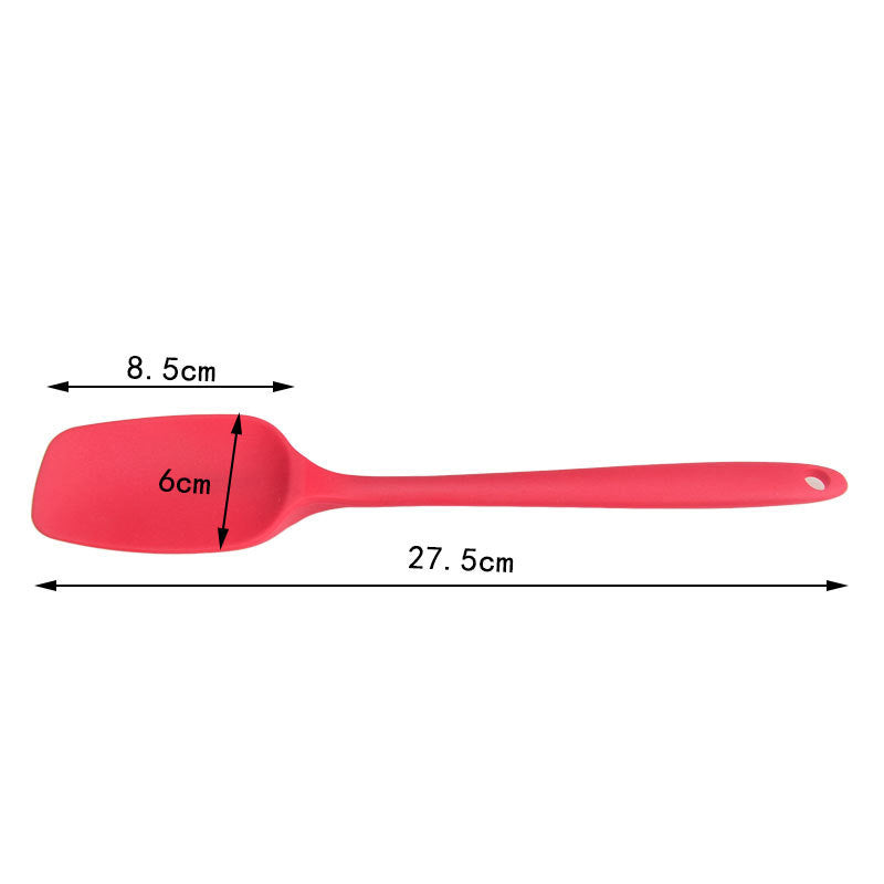 Sutil Silikon Tahan Panas Sodet Anti Gores Turner Spatula Masak Utensil Dapur
