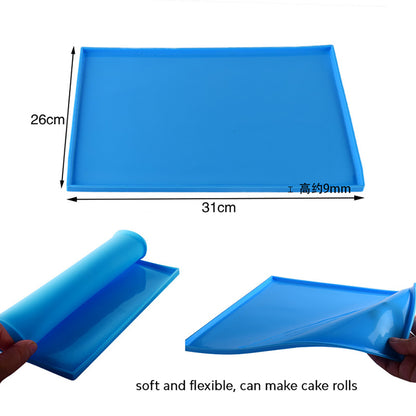 Alas Silikon Penggulung Roti Gulung Kue Bolu Silicone Mattress Roll Cake