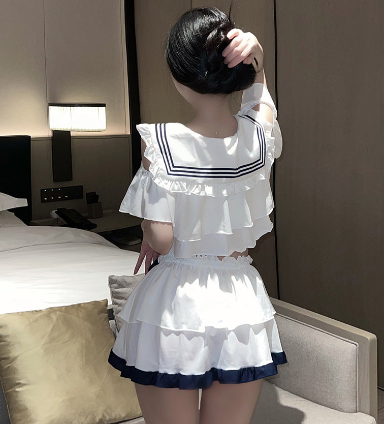 Lingerie Costume Student Two Pieces Layered UC0688