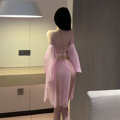 Lingerie Costume Chinese Ancient Two Pieces Tassel UC0868