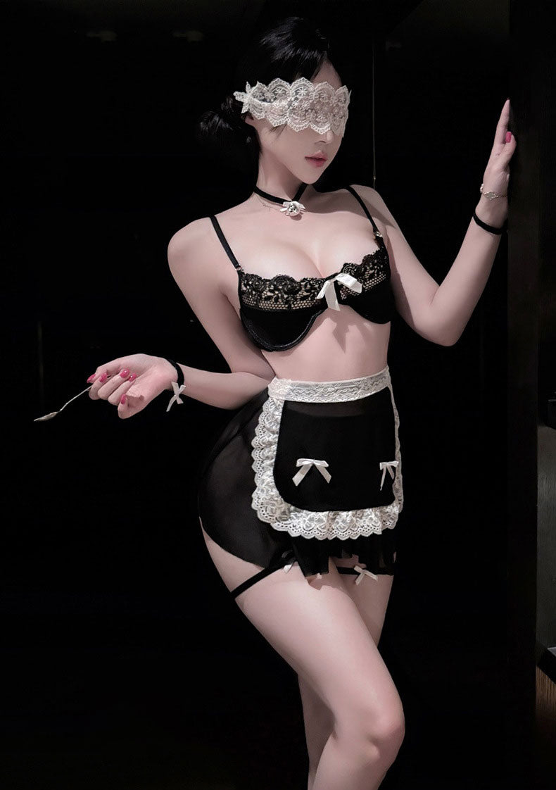 Lingerie Costume Maid Two Pieces UC1076