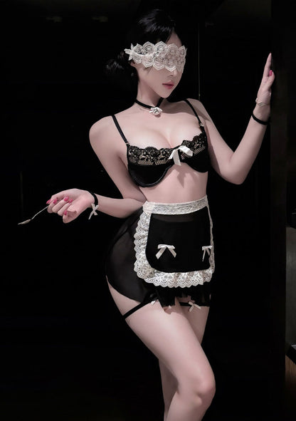 Lingerie Costume Maid Two Pieces UC1076