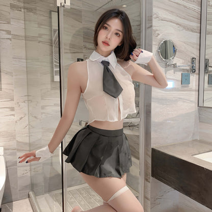 Lingerie Costume School Girl Two Pieces UC1642
