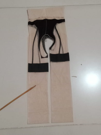 Lingerie Pantyhose Dual Tone UHW696