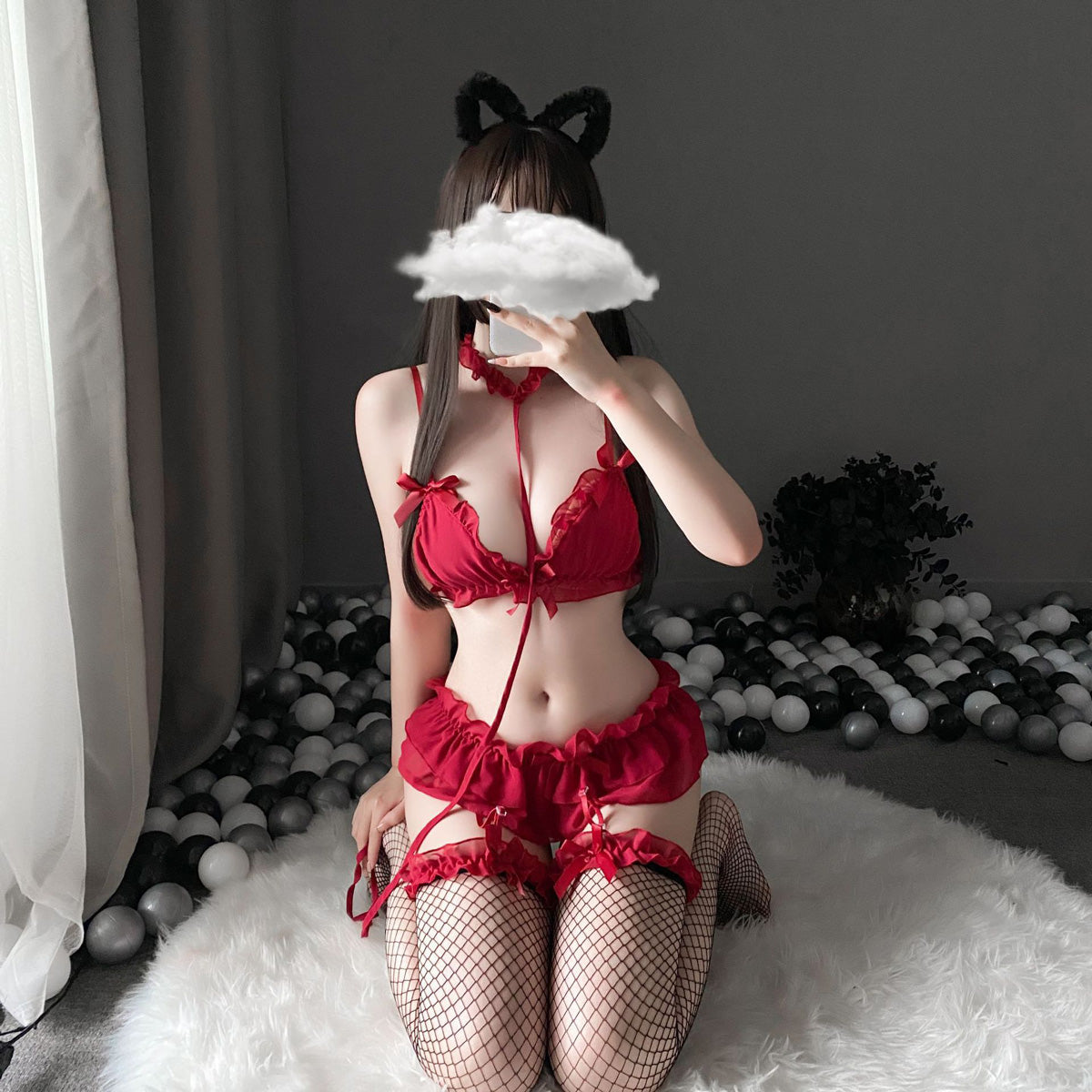 Lingerie Two Pieces Skirt UK1192