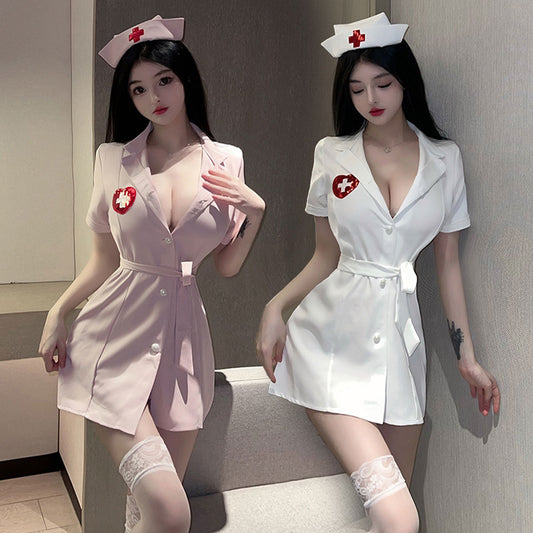 Lingerie Costume Nurse Chemise UM0082