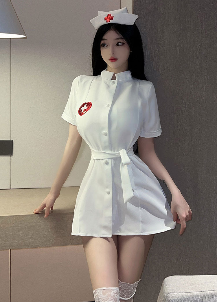 Lingerie Costume Nurse Chemise UM0082