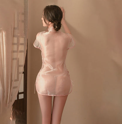Lingerie Chemise Strings Sides Cheongsam UM0210