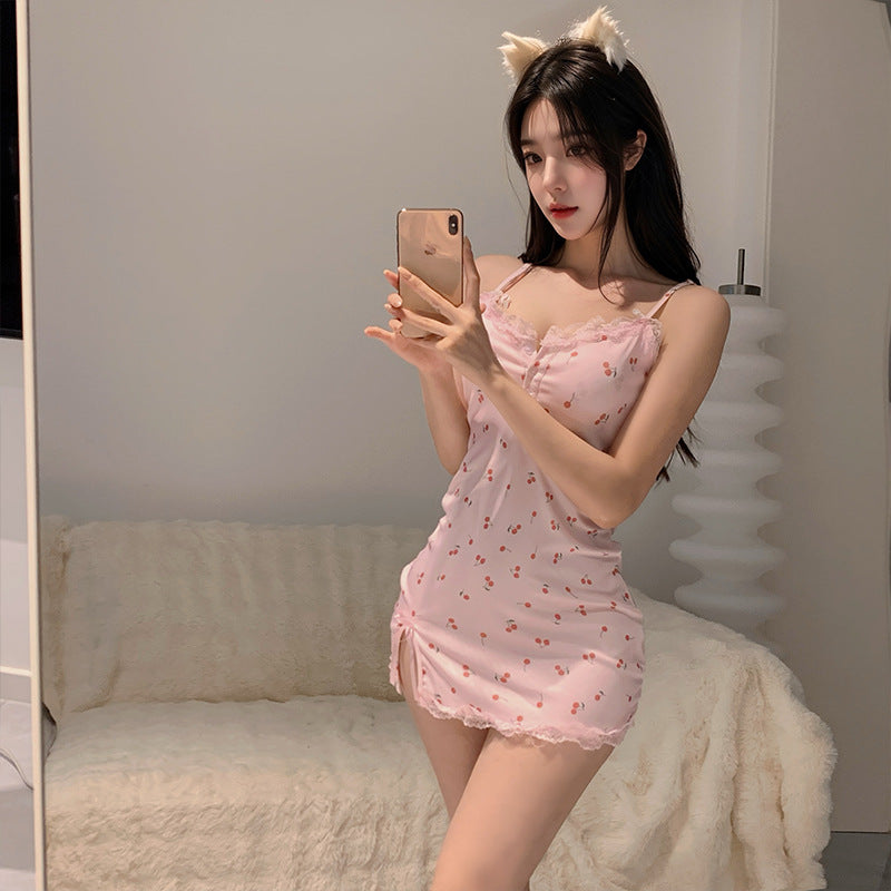 Lingerie Chemise Lace Top and Hem Pattern UM1148