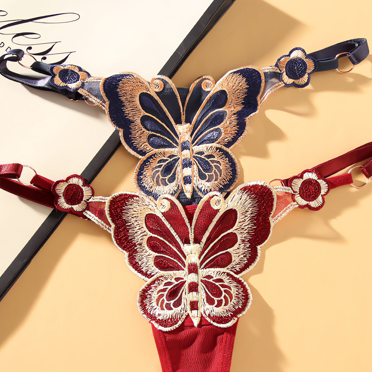 Lingerie Panty Thong Butterfly UPNK09