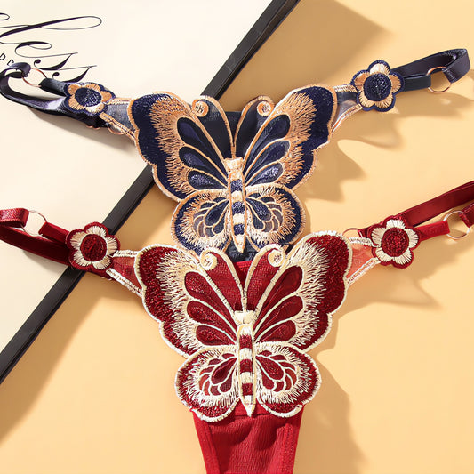 Lingerie Panty Thong Butterfly UPNK09