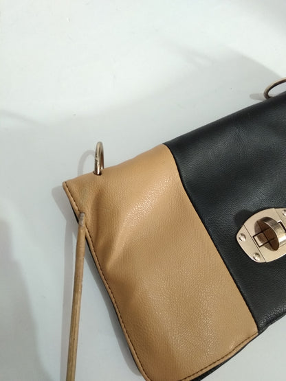 Shoulder Bag Cream Black