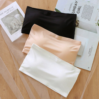 Bra Seamless Ice Silk Breathable Tube Top Strapless WUB2202