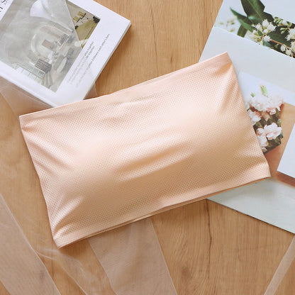 Bra Seamless Ice Silk Breathable Tube Top Strapless WUB2202