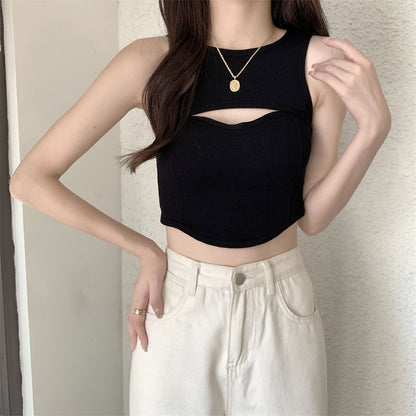 Tank Top Bra Vest Open Top WUT3302