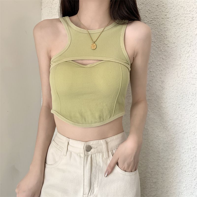 Tank Top Bra Vest Open Top WUT3302