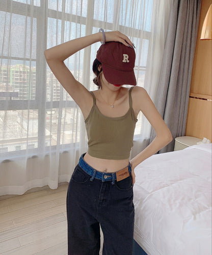Tank Top Bra Cross Backless WUTT567