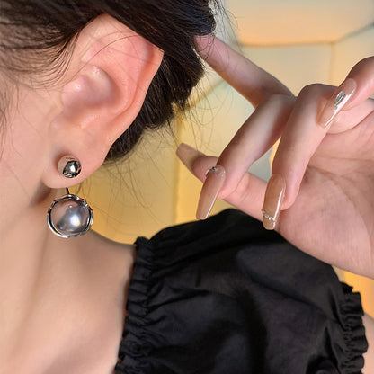 Earring Stud Pearl Back Hanging XEA1529