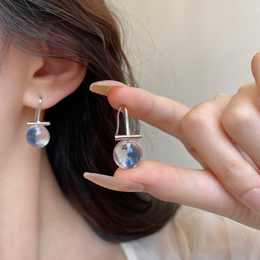 Earring Hook Cold Style Simple Transparent Geometric XEA1741