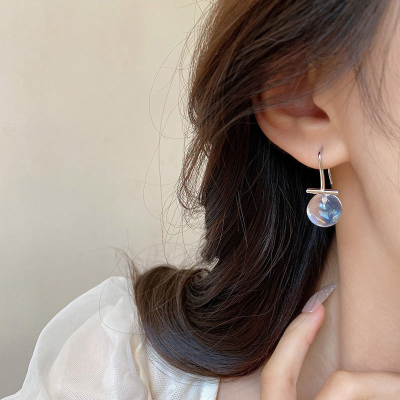 Earring Hook Cold Style Simple Transparent Geometric XEA1741