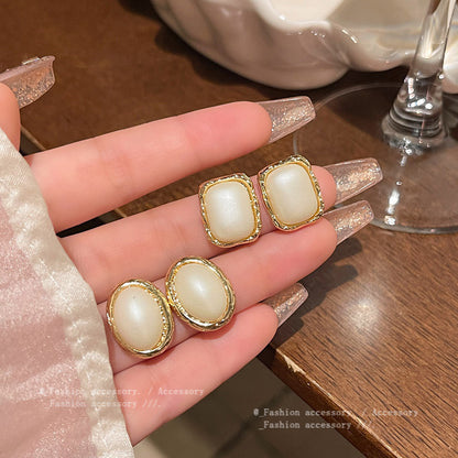 Earring Stud Simple High Grade Geometric XEA1751